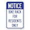 Signmission Safety Sign, 12 in Height, Aluminum, 18 in Length, 24307 A-1218-24307 - alternate 1